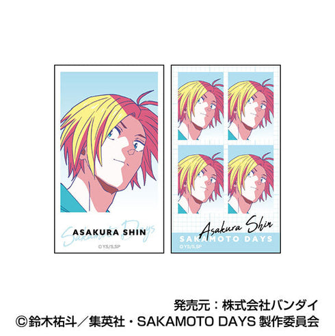 『SAKAMOTO DAYS』メモリーカットステッカー IDphoto レタコレ【BOX】